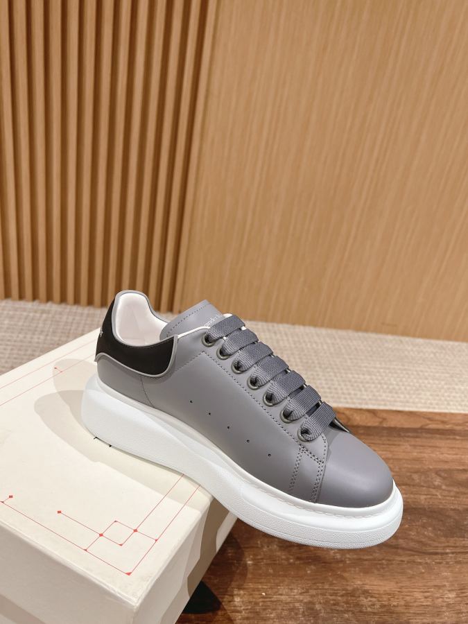 Alexander Mc Queen Women's Shoes Male +10【Glue black and gray leather】𝐀𝐥𝐞𝐱𝐚𝐧𝐝𝐞𝐫 — 1:1 Replica For Sale — photo 3