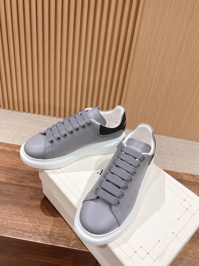 Alexander Mc Queen Women's Shoes Male +10【Glue black and gray leather】𝐀𝐥𝐞𝐱𝐚𝐧𝐝𝐞𝐫 — 1:1 Replica For Sale — photo 4