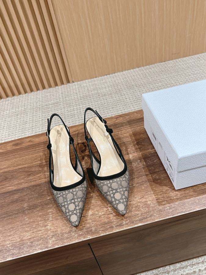 Dior women's shoes Christian Dior# blingbling Size 35-39 40/41/42 — 1:1 Replica For Sale