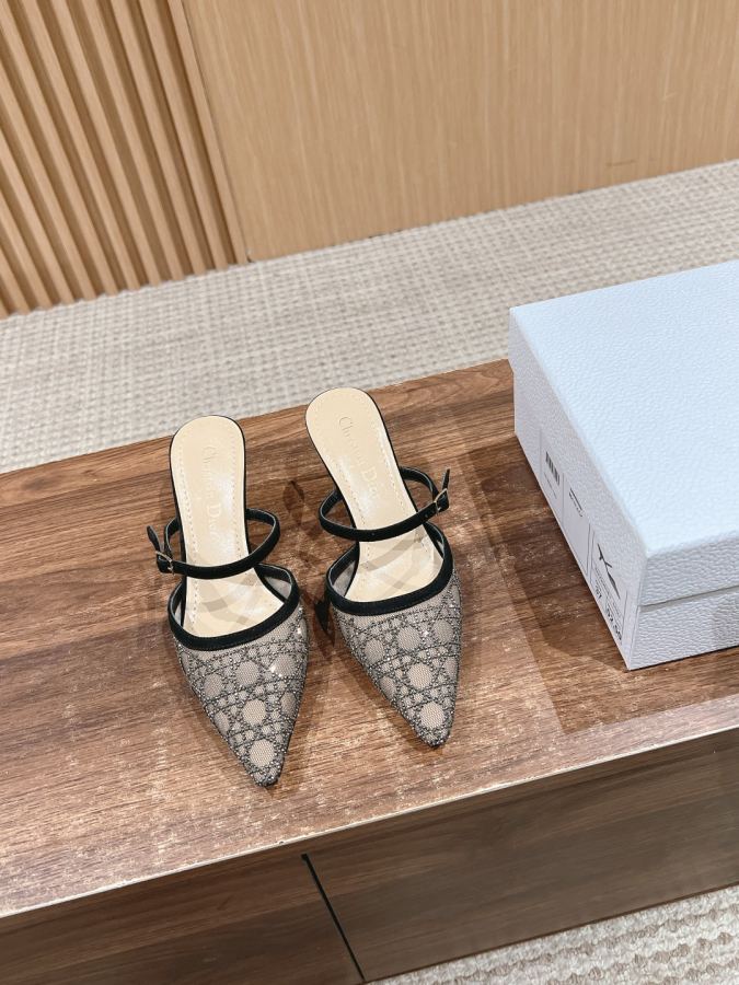 Dior women's shoes Christian Dior# blingbling Size 35-39 40/41/42 — Premium Replica