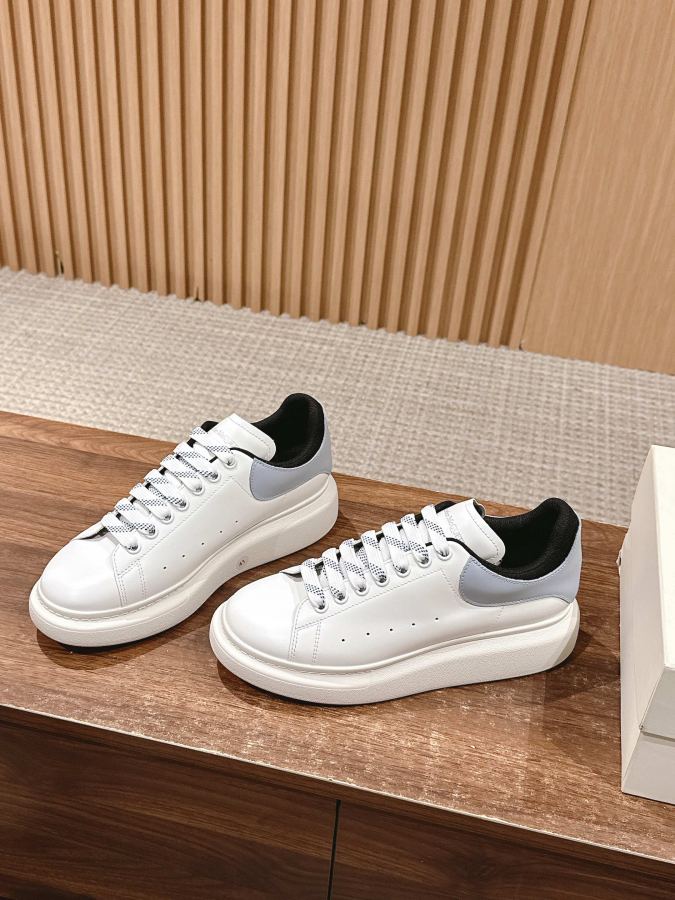Alexander Mc Queen Women's Shoes Male +10【Black mesh gray leather tail】𝐀𝐥𝐞𝐱𝐚𝐧𝐝𝐞𝐫 — 1:1 Replica For Sale — photo 2