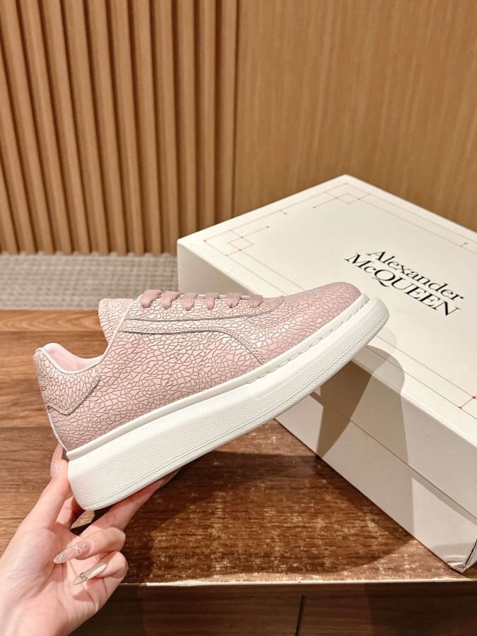 Alexander Mc Queen Women's Shoes code only [De Xun pink leather crack]𝐀𝐥𝐞𝐱𝐚𝐧𝐝𝐞𝐫 — 1:1 Replica — photo 5