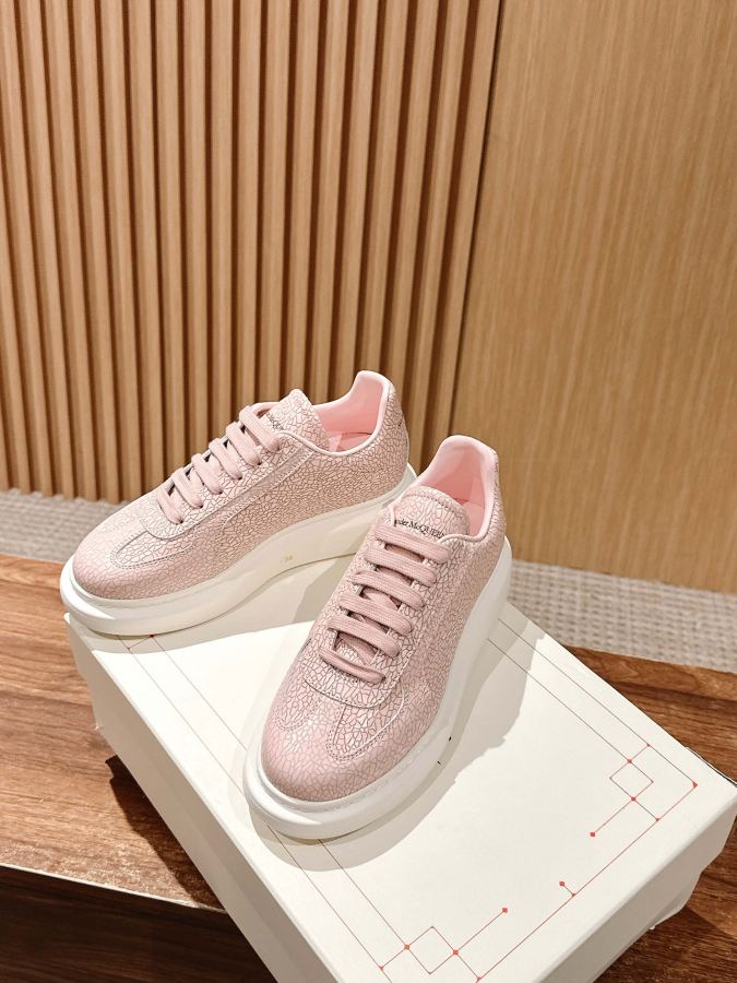 Alexander Mc Queen Women's Shoes code only [De Xun pink leather crack]𝐀𝐥𝐞𝐱𝐚𝐧𝐝𝐞𝐫 — 1:1 Replica — photo 4