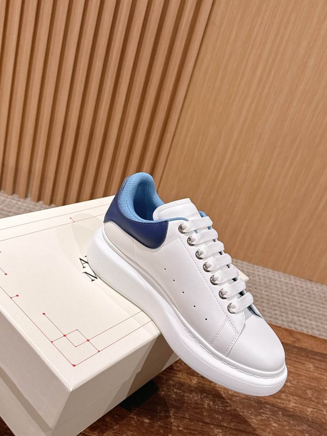 Alexander Mc Queen Women's Shoes Male +10 [Dark blue leather and blue mesh] 𝐀𝐥𝐞𝐱𝐚𝐧𝐝𝐞𝐫 — 1:1 Replica For Sale — photo 3