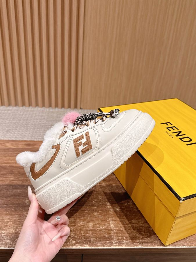Fendi women's shoes FENDI Match Platform Fendi FF Flogo Size 40 — 1:1 Replica For Sale — photo 5