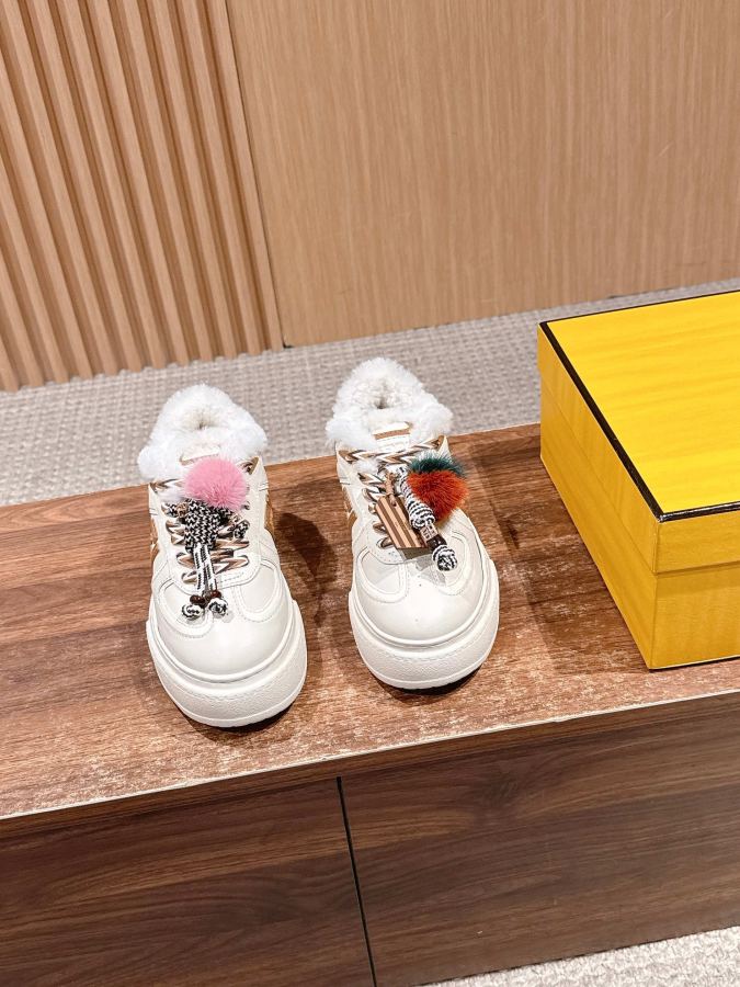 Fendi women's shoes FENDI Match Platform Fendi FF Flogo Size 40 — 1:1 Replica For Sale