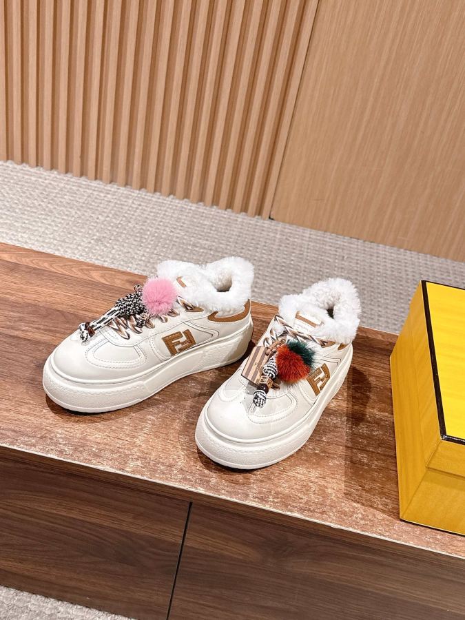 Fendi women's shoes FENDI Match Platform Fendi FF Flogo Size 40 — 1:1 Replica For Sale — photo 2