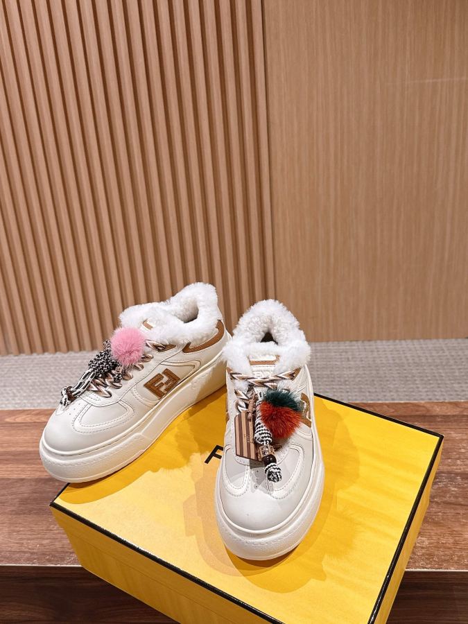 Fendi women's shoes FENDI Match Platform Fendi FF Flogo Size 40 — 1:1 Replica For Sale — photo 4