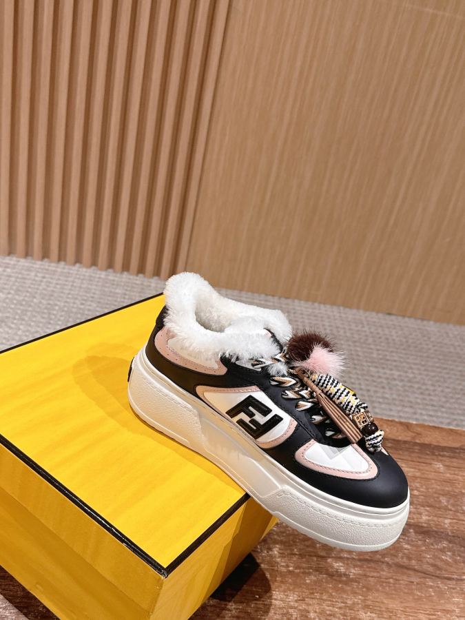 Fendi women's shoes FENDI Match Platform New FF Flogo Size: 40 — AAA Quality Replica — photo 3