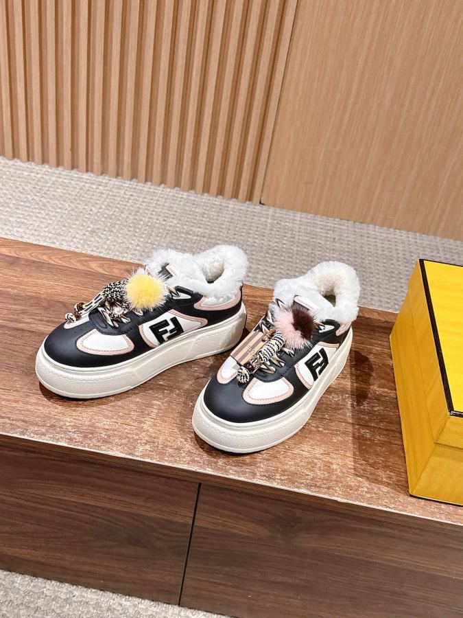 Fendi women's shoes FENDI Match Platform New FF Flogo Size: 40 — AAA Quality Replica — photo 2