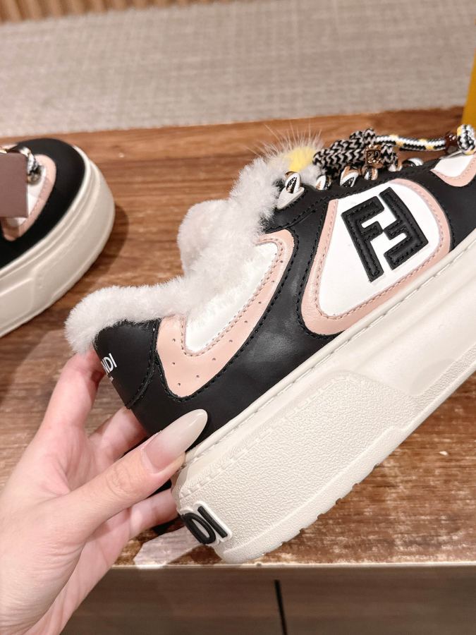 Fendi women's shoes FENDI Match Platform New FF Flogo Size: 40 — AAA Quality Replica — photo 6