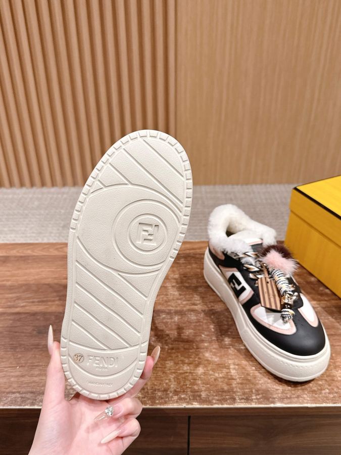 Fendi women's shoes FENDI Match Platform New FF Flogo Size: 40 — AAA Quality Replica — photo 9