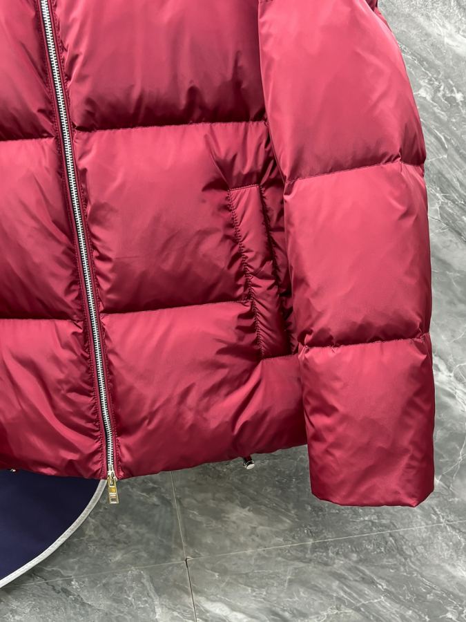 Prada men Yu-57 Prada Autumn and Winter Men's Fashion Stand Collar Down Jacket — 1:1 Replica — photo 6