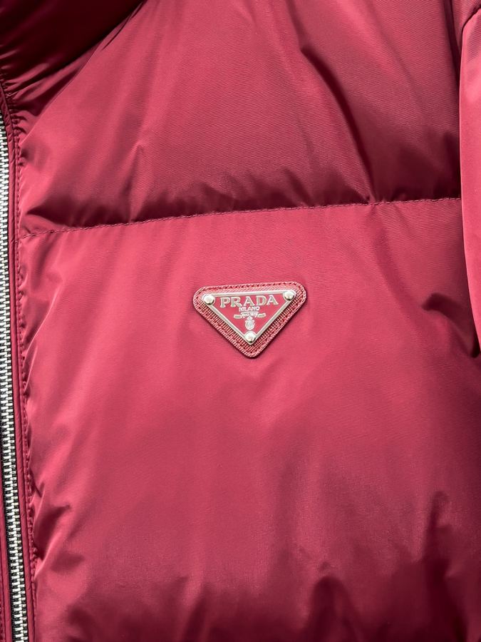Prada men Yu-57 Prada Autumn and Winter Men's Fashion Stand Collar Down Jacket — 1:1 Replica — photo 5