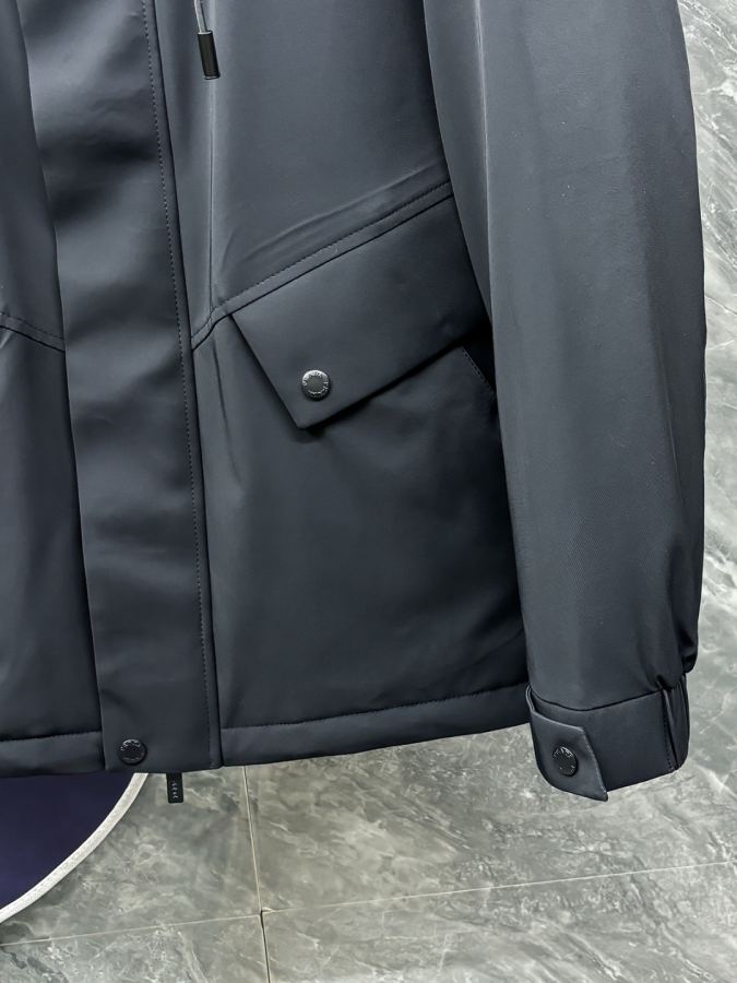Prada men Feather-65 Prada Autumn and Winter Fashion Hooded Jacket Down — 1:1 Replica For Sale — photo 6