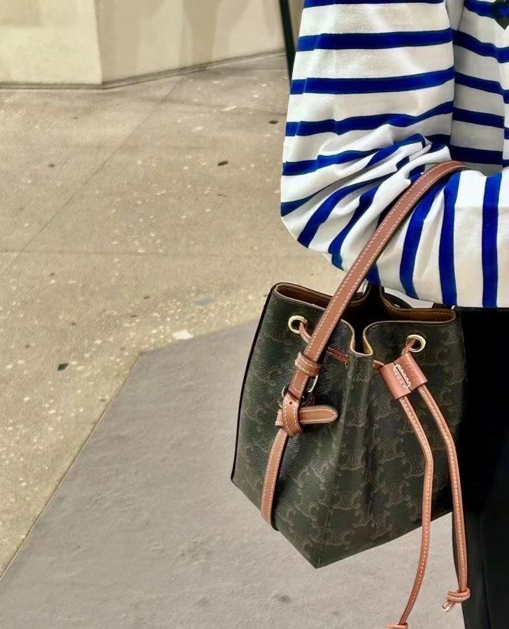 Celine bag The exquisite and cute "bucket siomai bag" can be carried by hand or cross-body — AAA Quality Replica — photo 9
