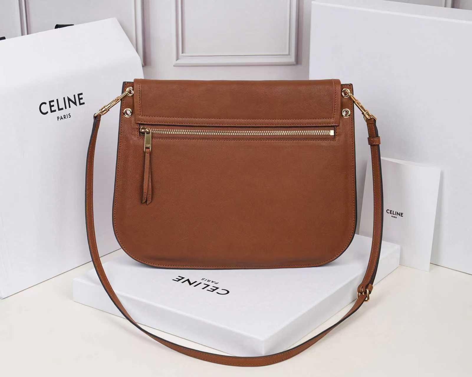 Celine bag Original leather imported from Italy, model: 123632, size: 32×26×2cm, material: original — 1:1 Replica — photo 3
