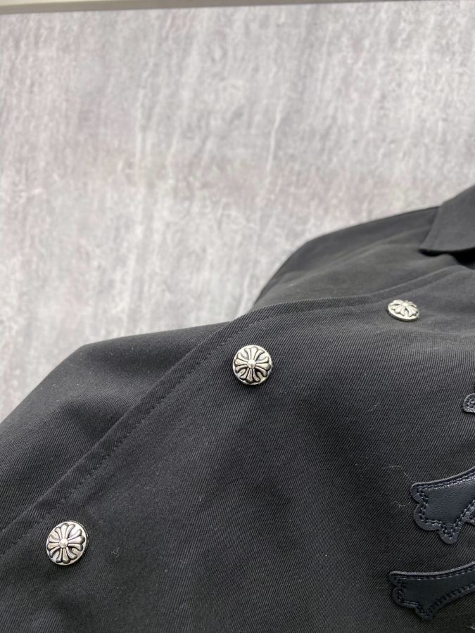 Chrome hearts men Crow Heart Shirt Jacket 2026ss Spring New Jacket — AAA Quality Replica — photo 8