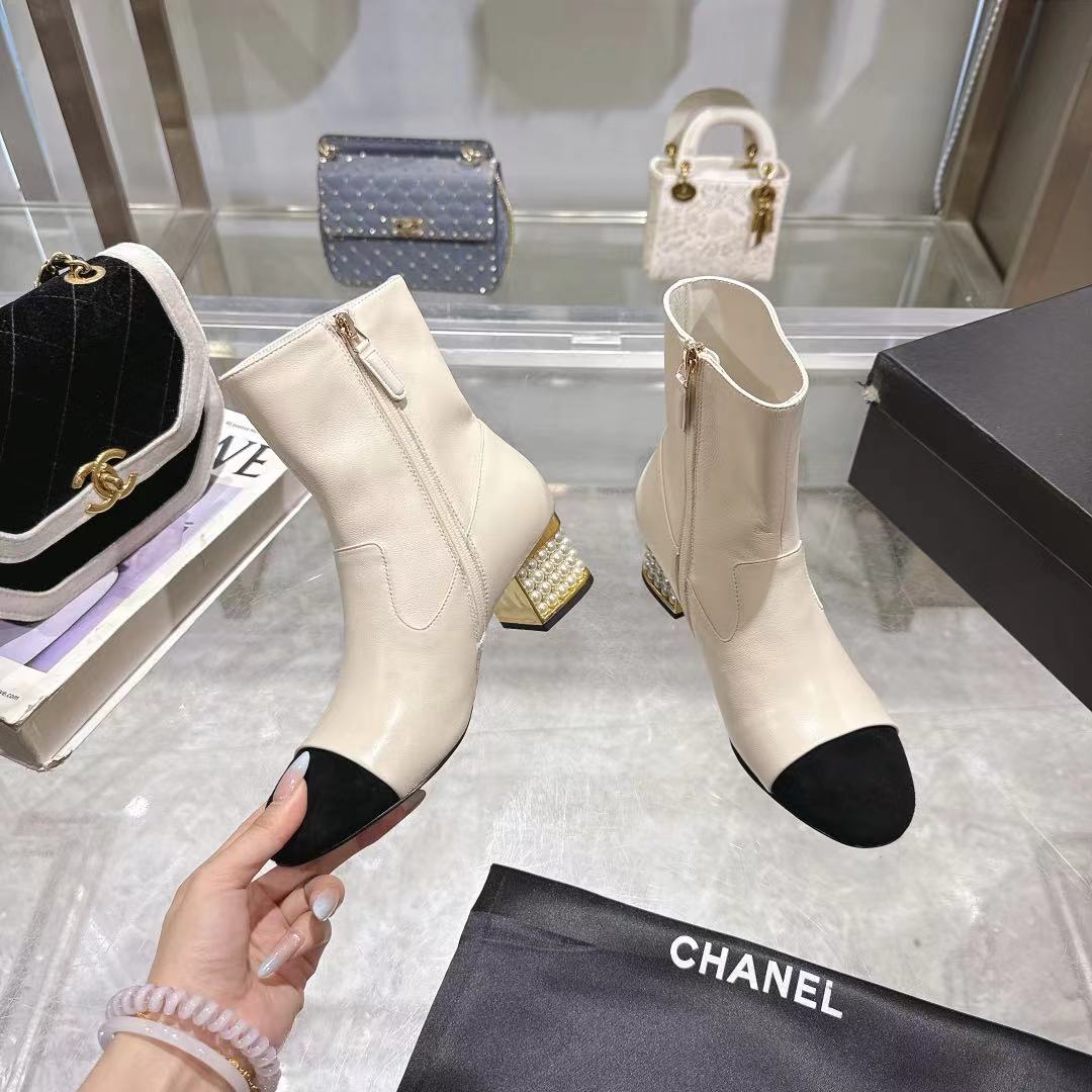 CHANEL women's shoes Chanel New + 5cm 35-42(40 41 42 ) — AAA Quality Replica — photo 6