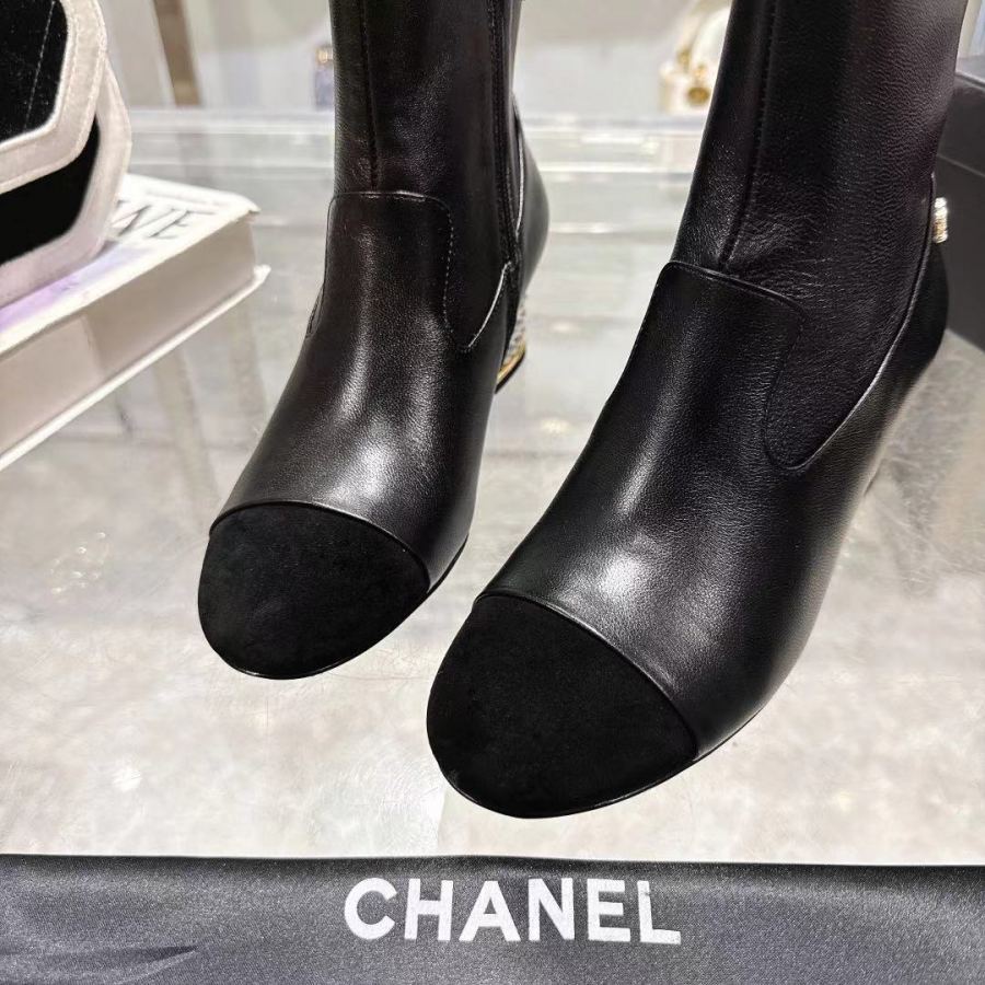 CHANEL women's shoes Chanel New + 5cm 35-42(40 41 42 ) — 1:1 Replica For Sale — photo 3