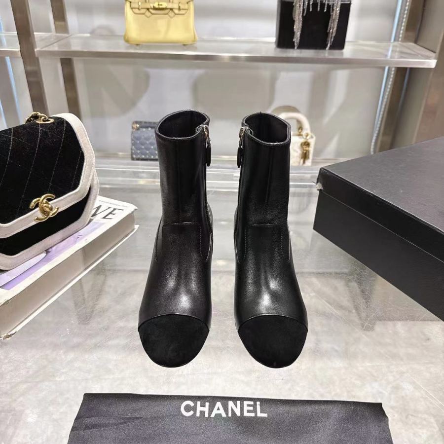 CHANEL women's shoes Chanel New + 5cm 35-42(40 41 42 ) — 1:1 Replica For Sale — photo 9