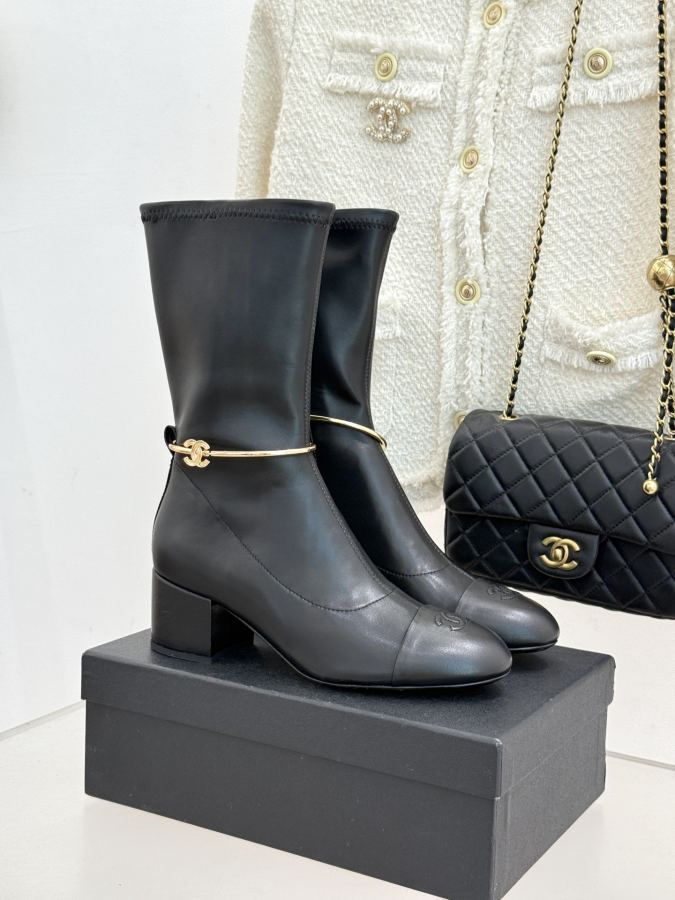 CHANEL women's shoes Factory price short boots — Premium Replica