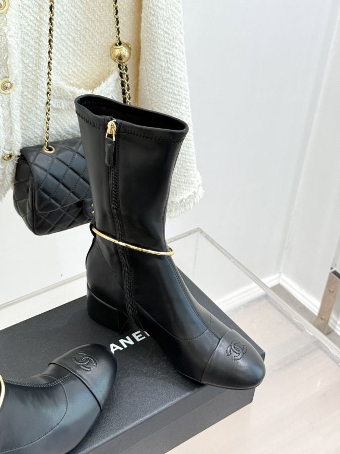 CHANEL women's shoes Factory price short boots — Premium Replica — photo 3