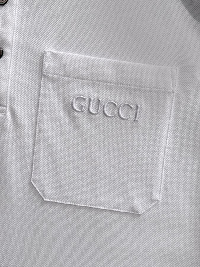Gucci men GUCCI 2026ss logo Men's Polo top-tier — Premium Replica — photo 10