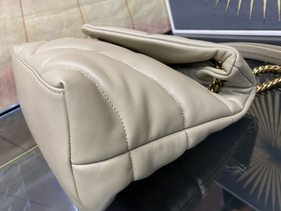 YSL bag cm LOULOU PUFFER 100% Y logo. 35x23x13.5cm 577475 35cm — 1:1 Replica For Sale — photo 9