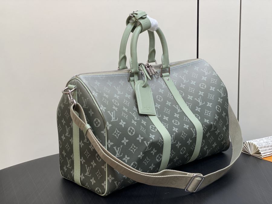 valise M11718 Series Sac Keepall Bandoulière 45 M41418 11718 Keepall 45 Monogram 27x20x45 — Premium Replica — photo 3