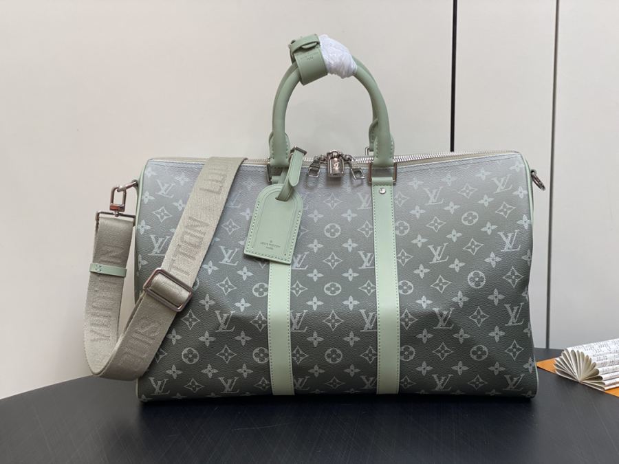 valise M11718 Series Sac Keepall Bandoulière 45 M41418 11718 Keepall 45 Monogram 27x20x45 — Premium Replica — photo 2