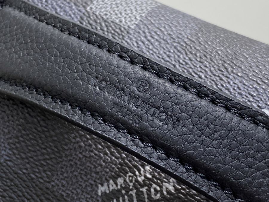 purse M14920 RUSH Damoflage Black Damier 15 x 8 x 30 — 1:1 Replica — photo 6