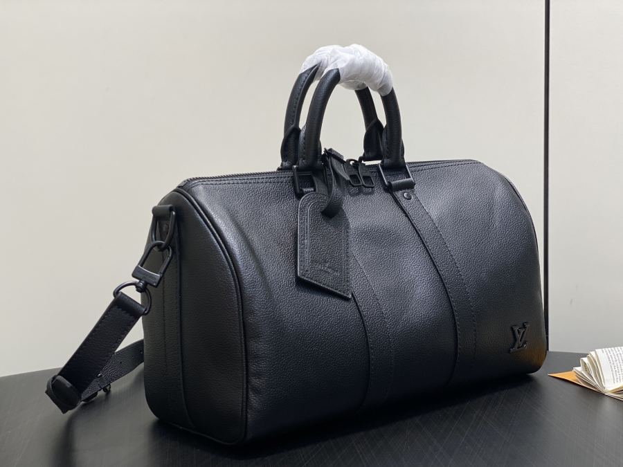valise M15249 Keepall Bandoulière 35 Keepall Bandoulière 35 LV Aerogram Series LV Initials 34 — 1:1 Replica — photo 2
