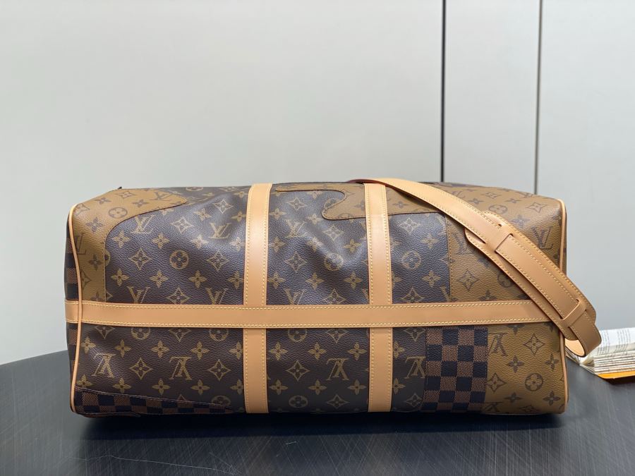 valise M26119 KEEPALL BANDOULIÈRE 50 Keepall Bandoulière 50 Monogram Db Monogram Reverse Damier — AAA Quality Replica — photo 4