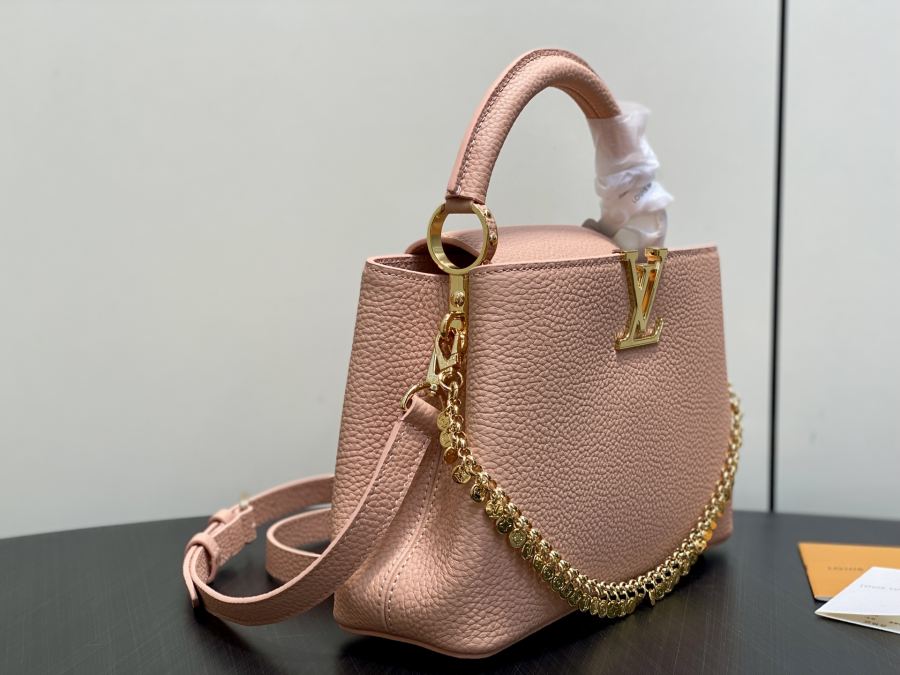 LV bag M28197 cap CAPUCINES BB LV Confetti Series Capucines BB Taurillon LV 19 x 9 x 27 x — 1:1 Replica — photo 2