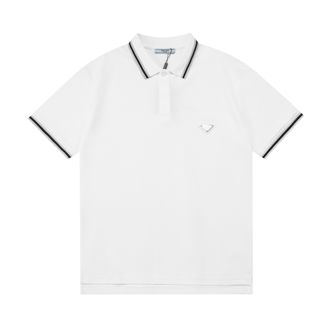 Prada herr PRADA 2025 logotyp piké