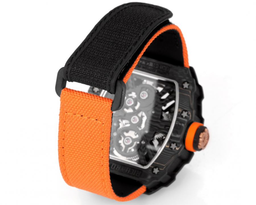 Richard Mille Watches RICHARDMILLE RM12-01 Gold Carbon TPT — AAA Quality Replica — photo 9