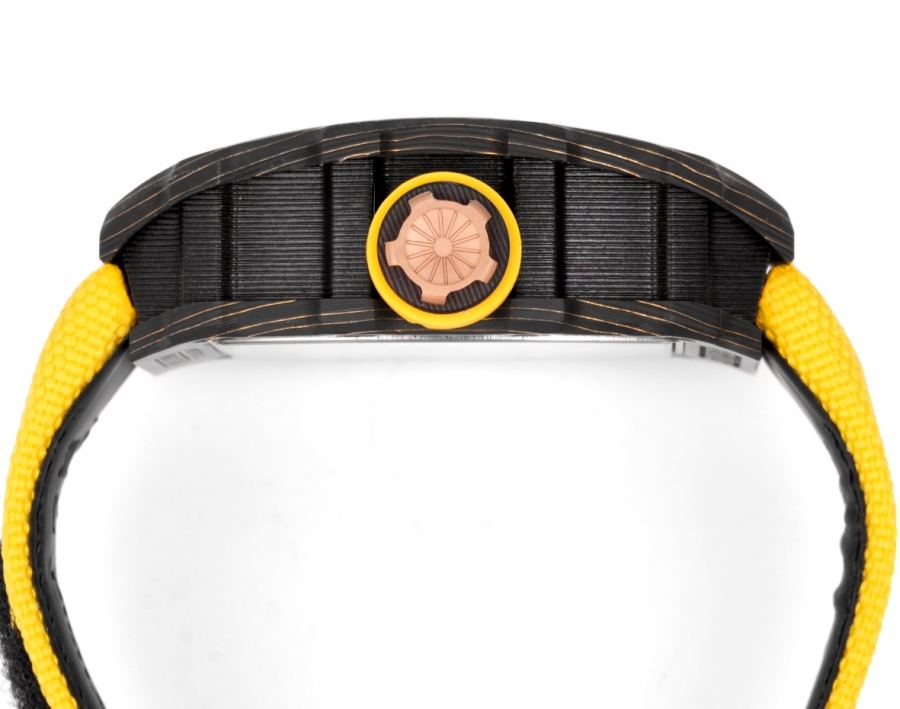 Richard Mille Watches RICHARDMILLE RM12-01 Gold Carbon TPT — 1:1 Replica For Sale — photo 8