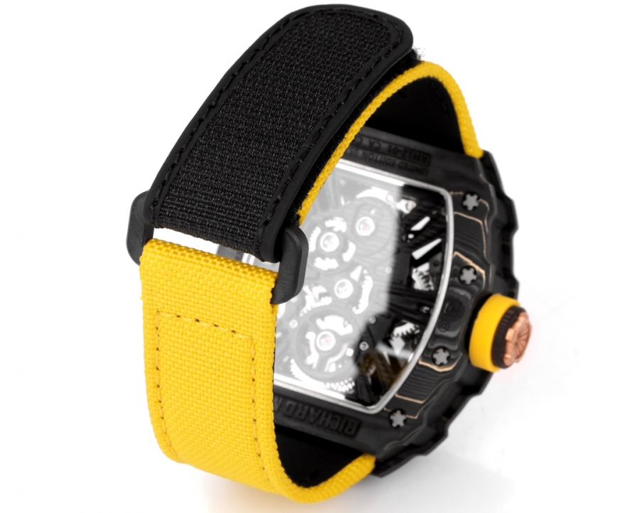 Richard Mille Watches RICHARDMILLE RM12-01 Gold Carbon TPT — 1:1 Replica For Sale — photo 9