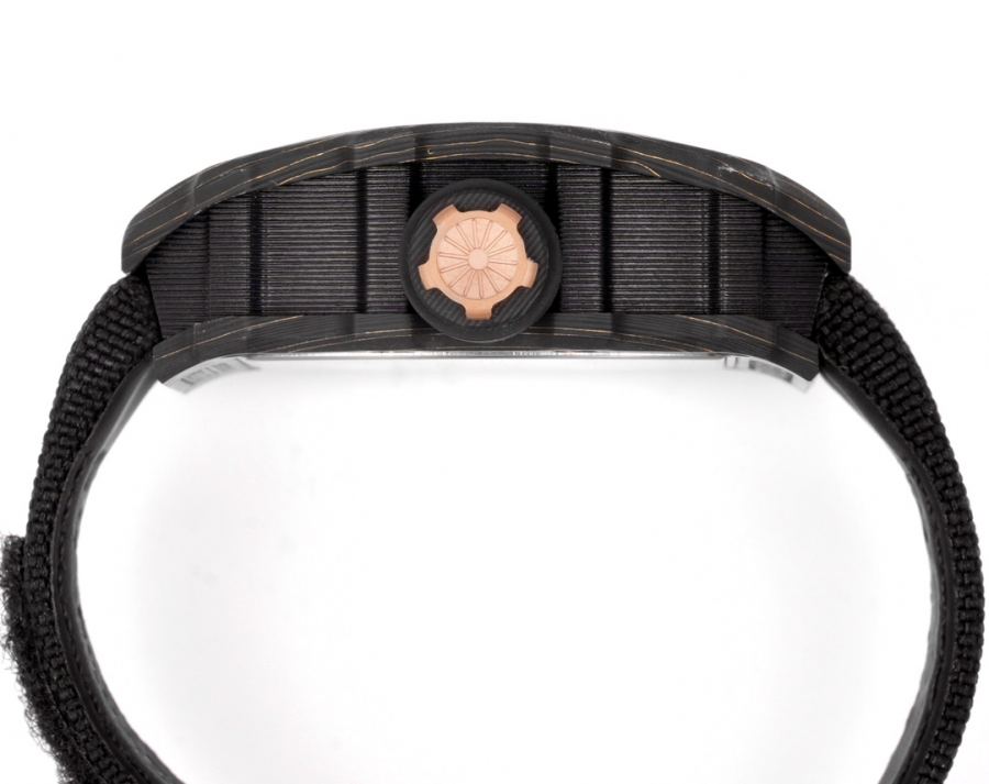 Richard Mille Watches RICHARDMILLE RM12-01 Gold Carbon TPT — 1:1 Replica For Sale — photo 8