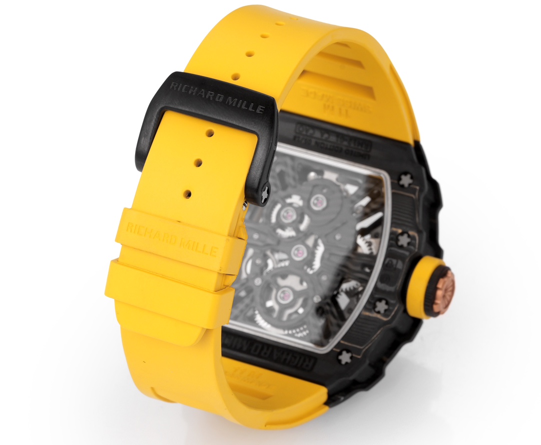 Richard Mille Watches RICHARDMILLE RM12-01 Gold Carbon TPT — Premium Replica — photo 9