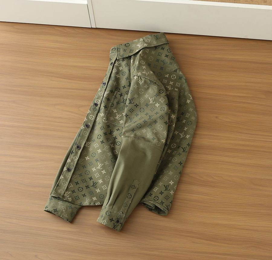 LV men 2026 Spring New Release Donkey brand lapel jacket, jacquard fabric, slim fit, lazy casual, — Premium Replica — photo 2