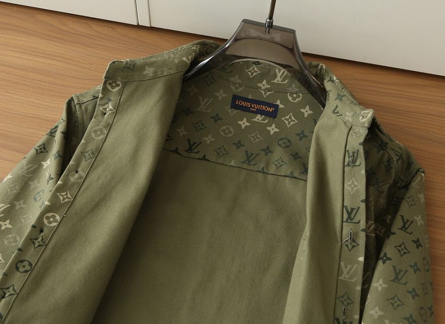 LV men 2026 Spring New Release Donkey brand lapel jacket, jacquard fabric, slim fit, lazy casual, — Premium Replica — photo 4