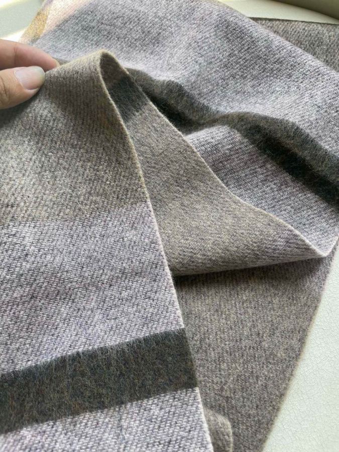 Armani scarf The latest striped and color-blocked men's lamb wool scarf from Armani's overseas counters — 1:1 Replica For Sale — photo 6