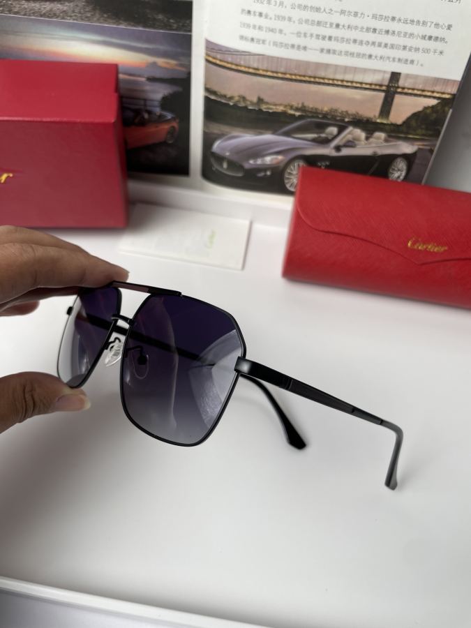 Cartier sunglasses Cartier Men's Women's logo 8166 — AAA Quality Replica — photo 8