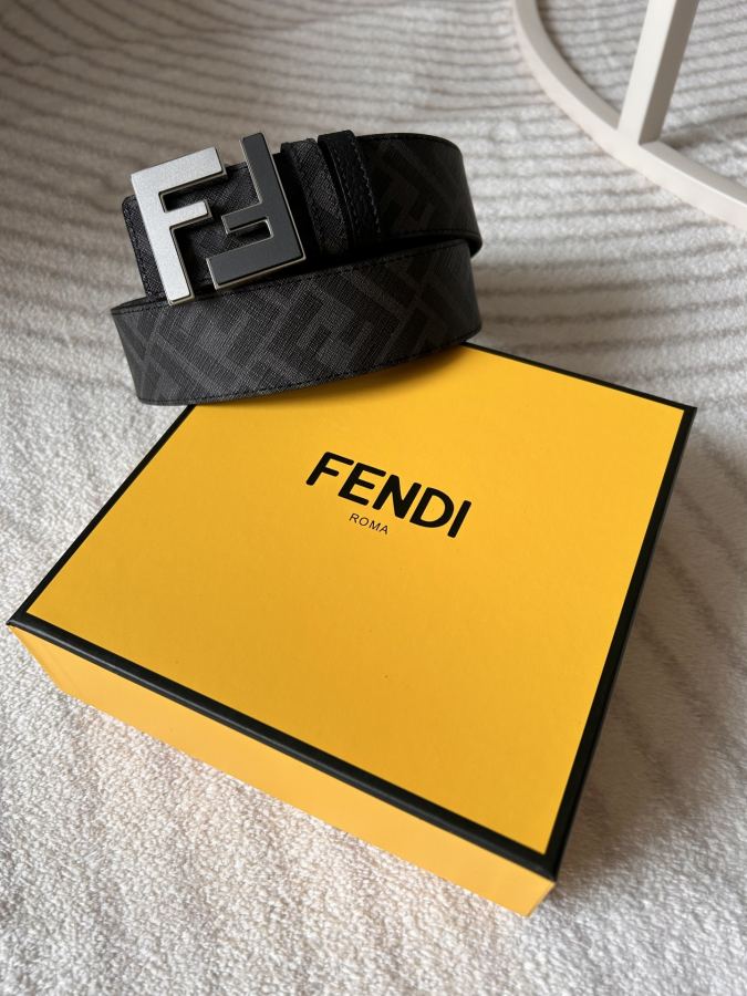 FENDI belt FENDI Men's Fendi 4 0cm FF — 1:1 Replica For Sale
