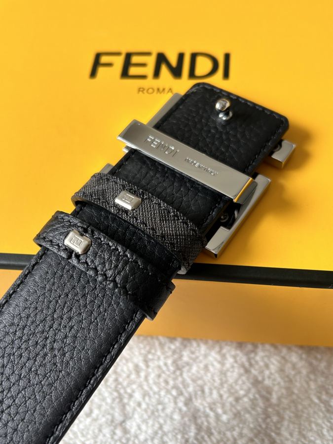 FENDI belt FENDI Men's Fendi 4 0cm FF — 1:1 Replica For Sale — photo 3