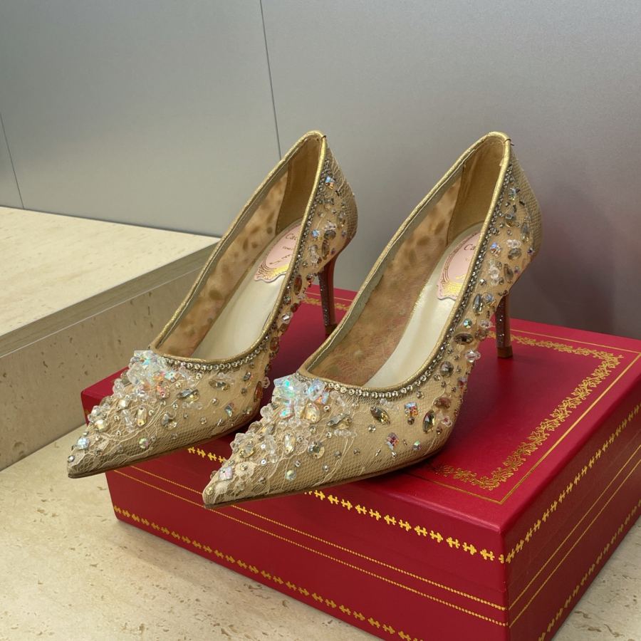 Rene Caovilla women's shoes Rene Caovilia RC logo — 1:1 Replica For Sale — photo 3