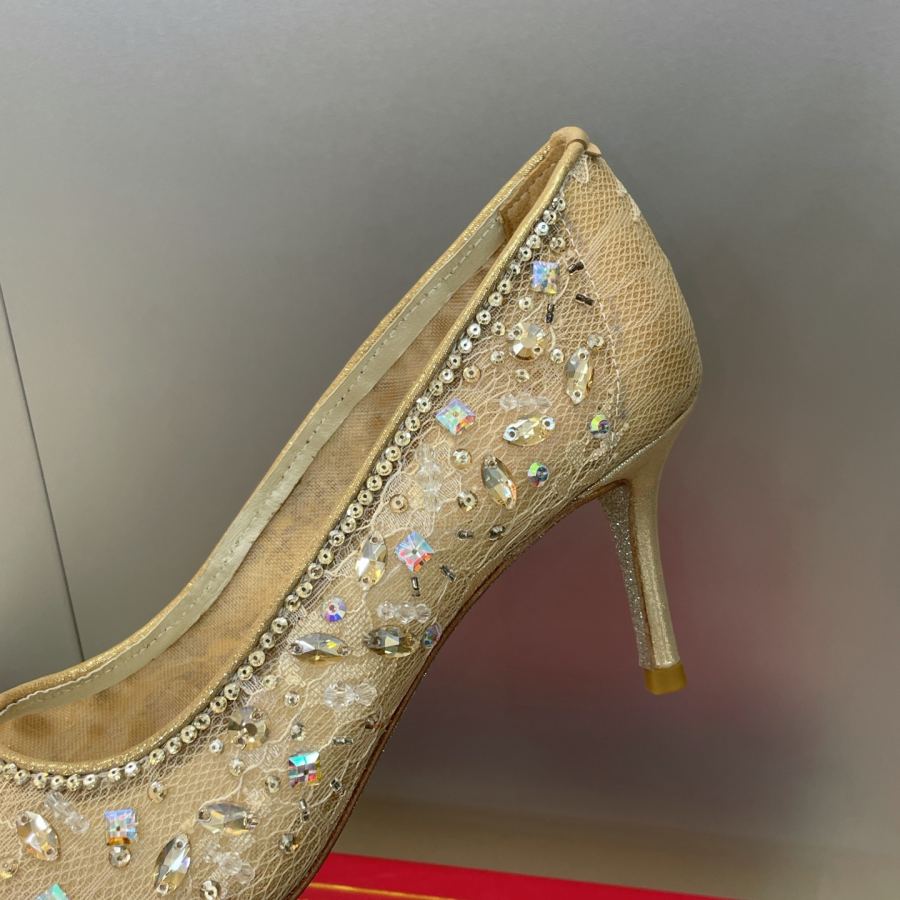 Rene Caovilla women's shoes Rene Caovilia RC logo — 1:1 Replica For Sale — photo 8