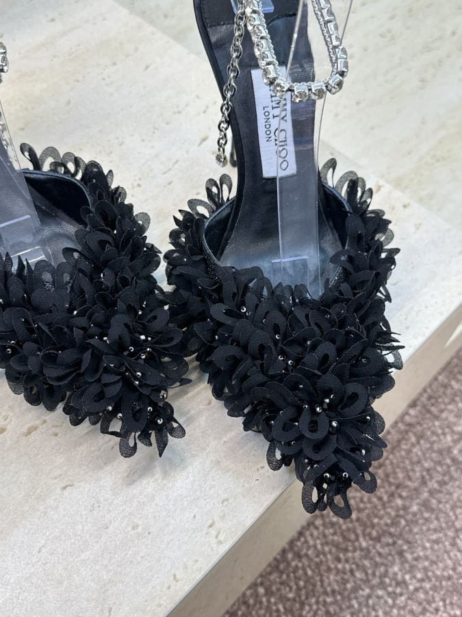 JIMMY women's shoes Jimmy Choo a825-7 JC logo — 1:1 Replica — photo 7